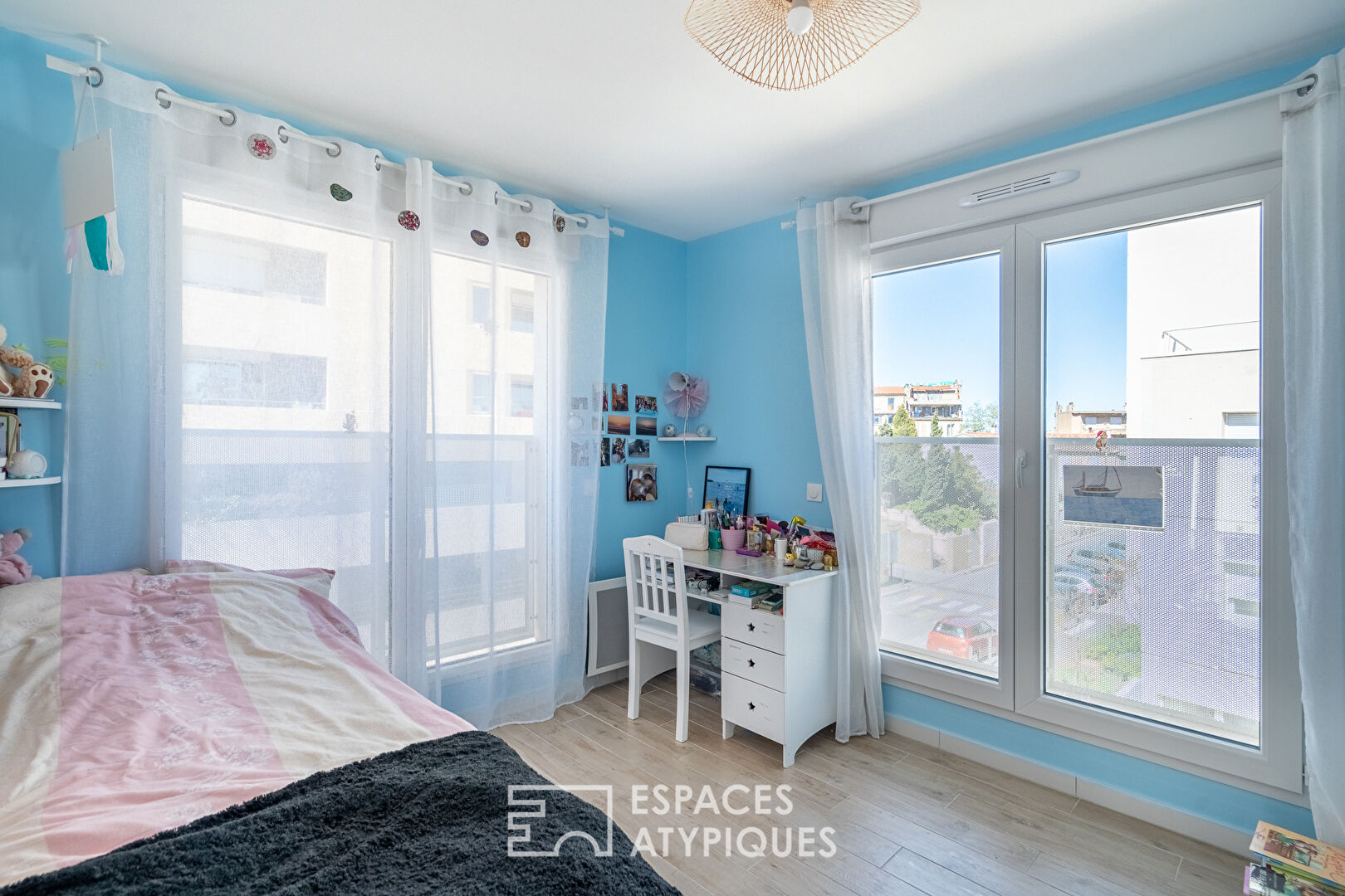 Appartement avec vue panoramique et terrasse au dernier étage