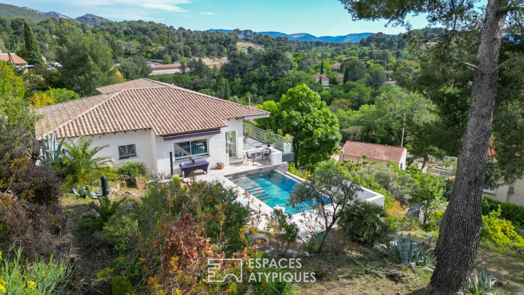 House with panoramic view