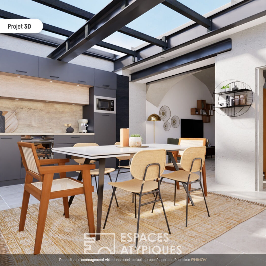 Maison de village avec terrasse