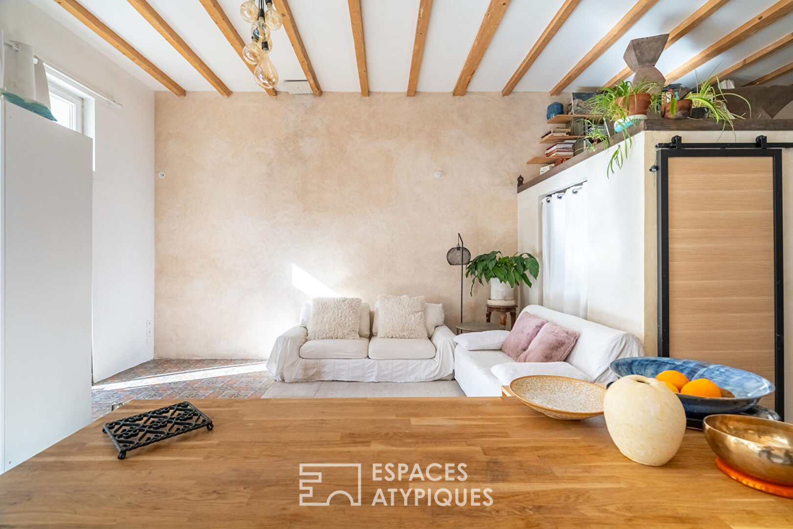 Loft avec jardin en centre ville