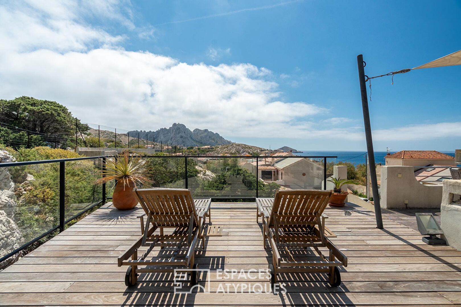 Architect’s house in the Calanques national park