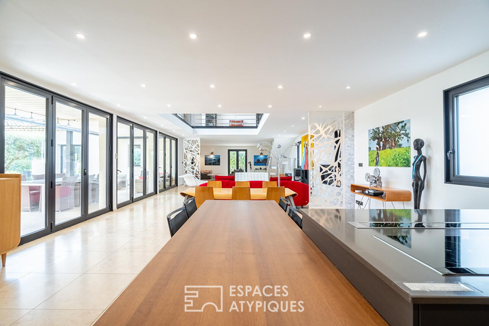 Villa contemporaine au coeur des Alpilles