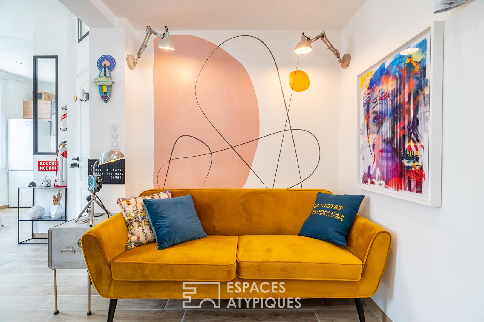 Duplex en dernier étage