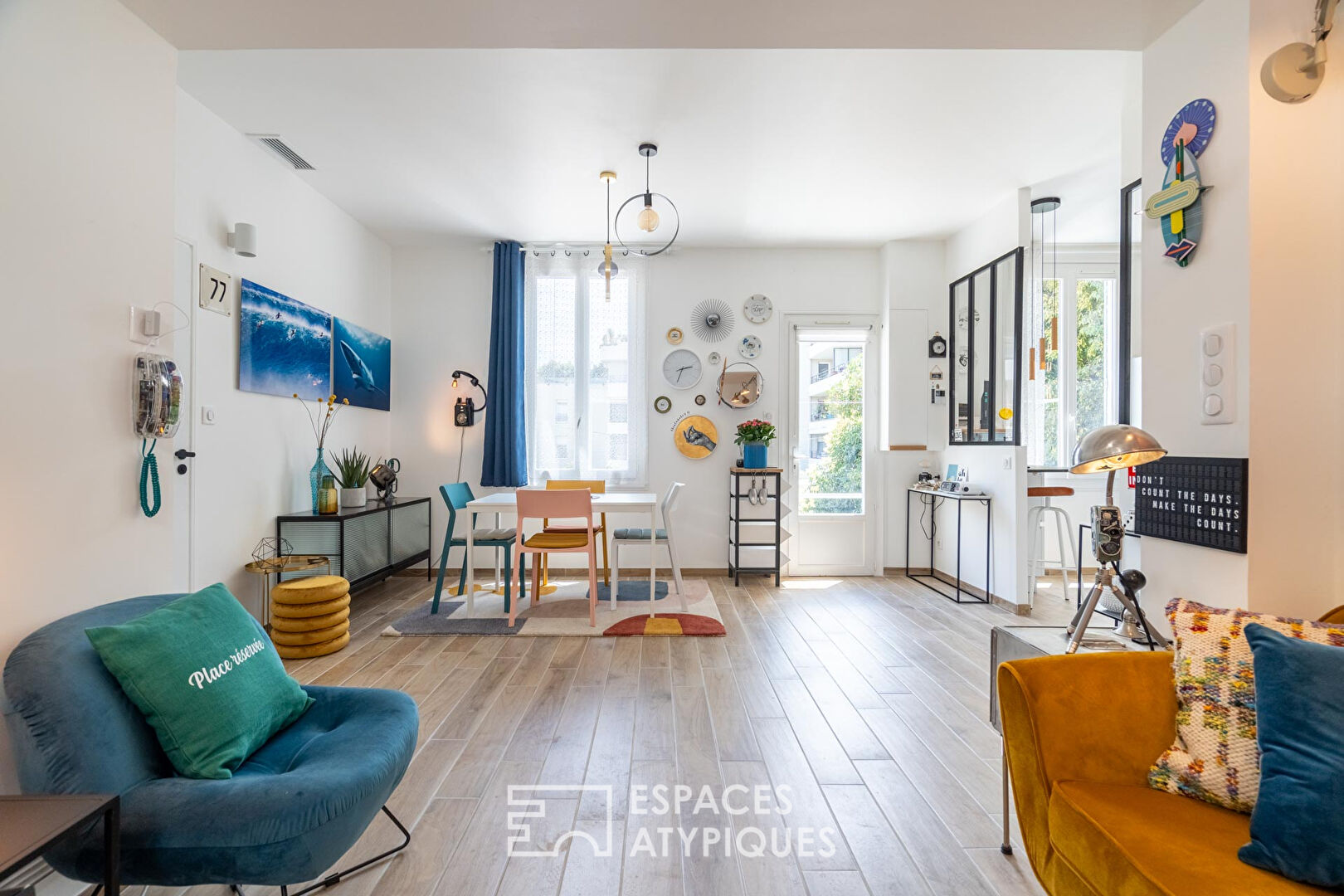 Duplex en dernier étage