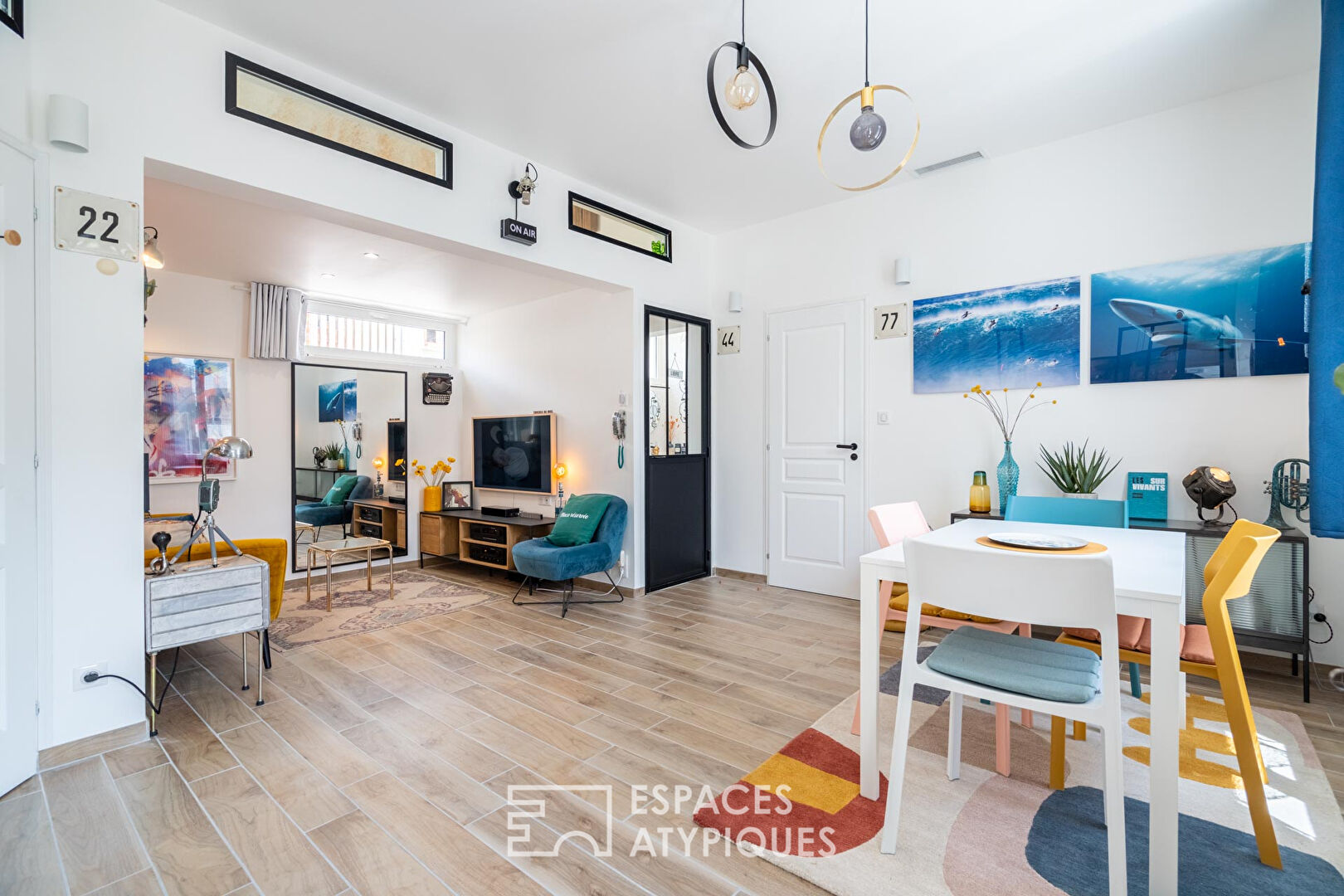 Duplex en dernier étage