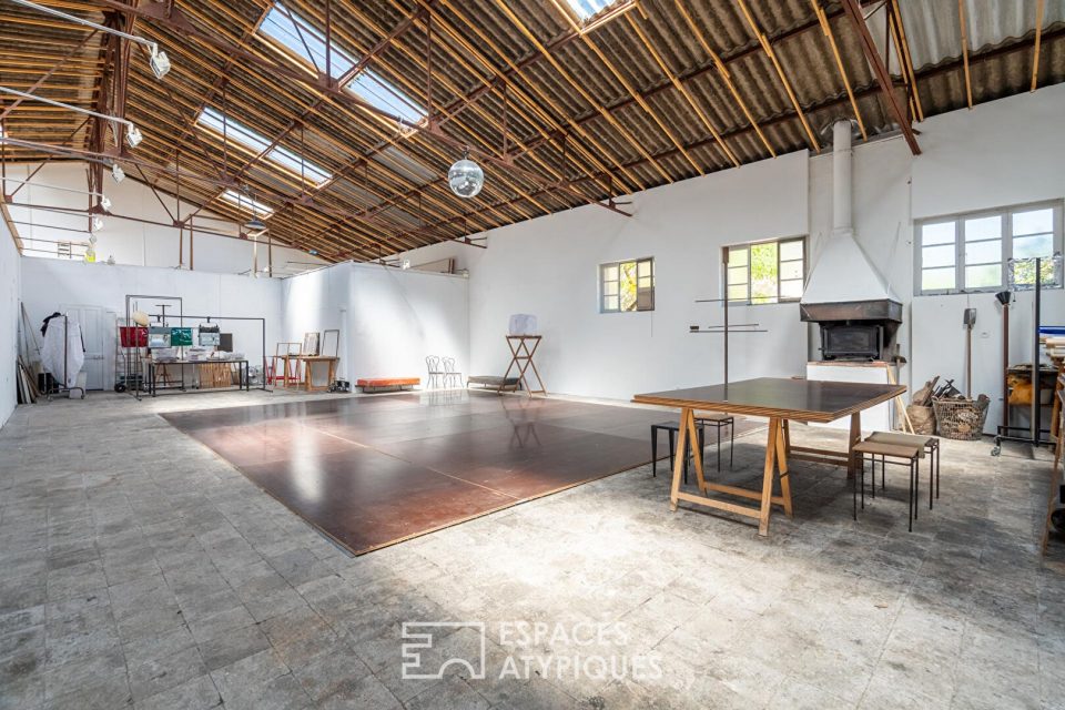 Loft atelier résidentiel à Saint-Rémy
