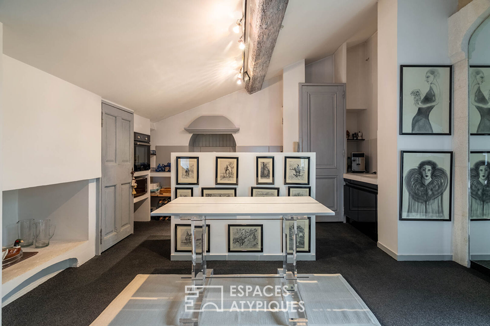 Appartement avec vues et jardin suspendu