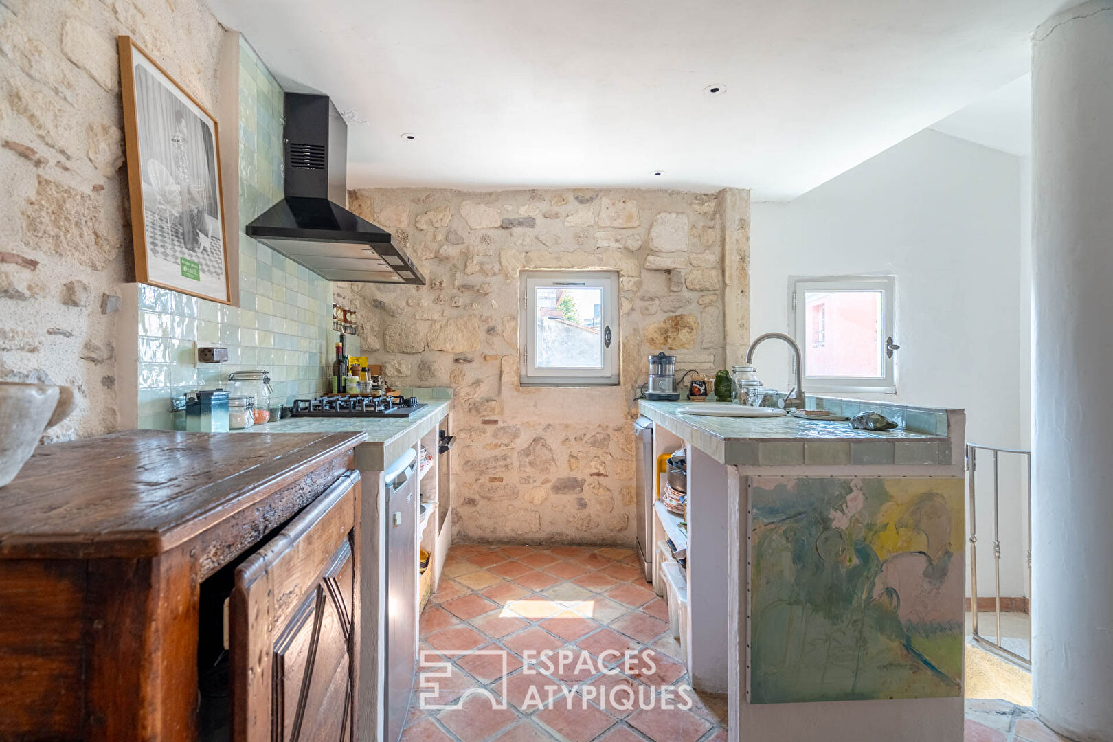 Bright duplex in historic center