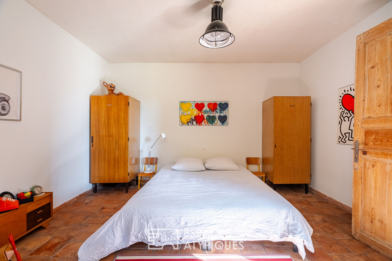 Charm and generous volumes for this renovated stone farmhouse
