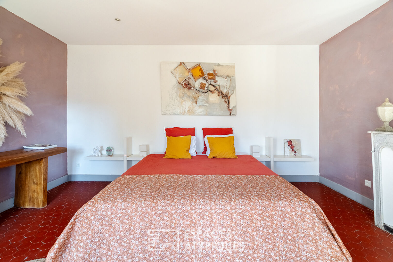 Charm and generous volumes for this renovated stone farmhouse
