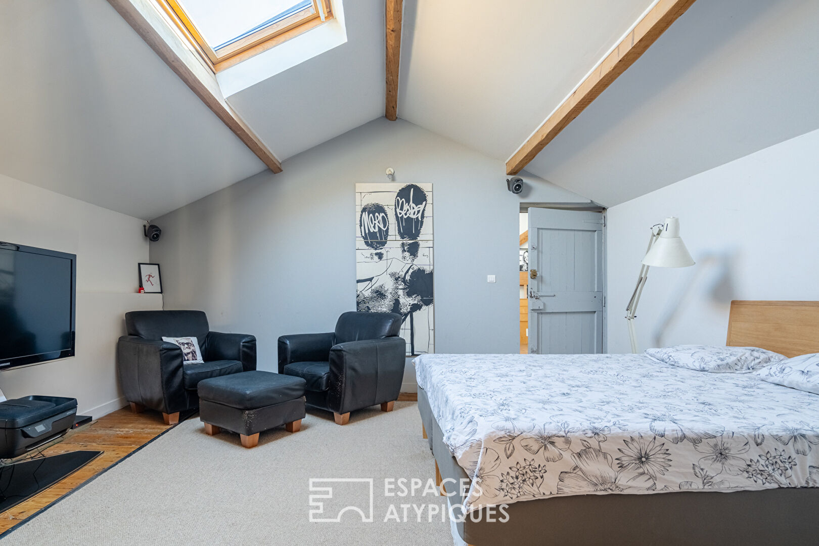 Charm and generous volumes for this renovated stone farmhouse
