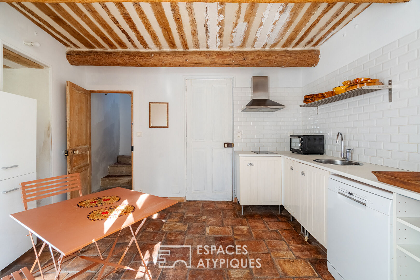 Charm and generous volumes for this renovated stone farmhouse