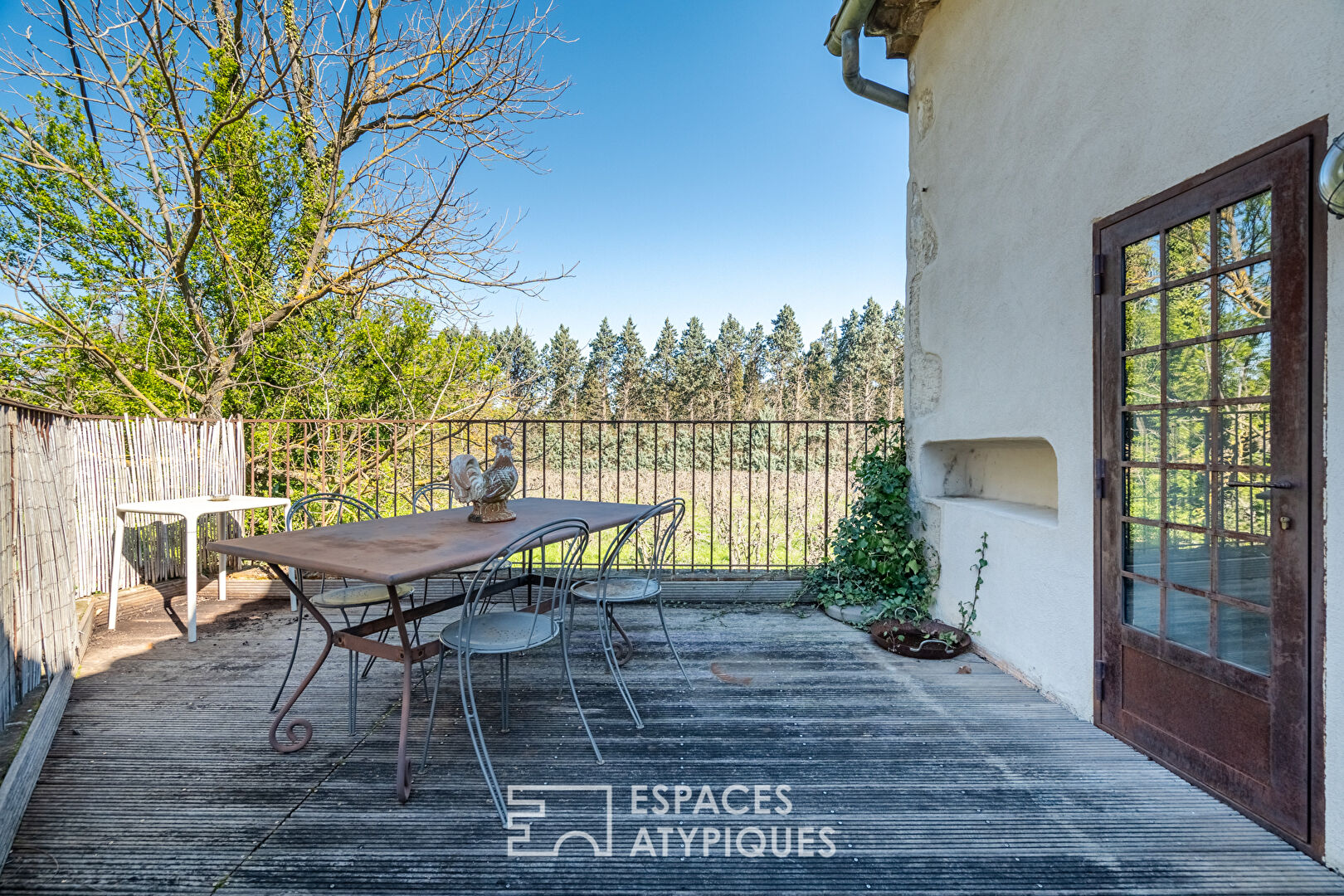 Charm and generous volumes for this renovated stone farmhouse