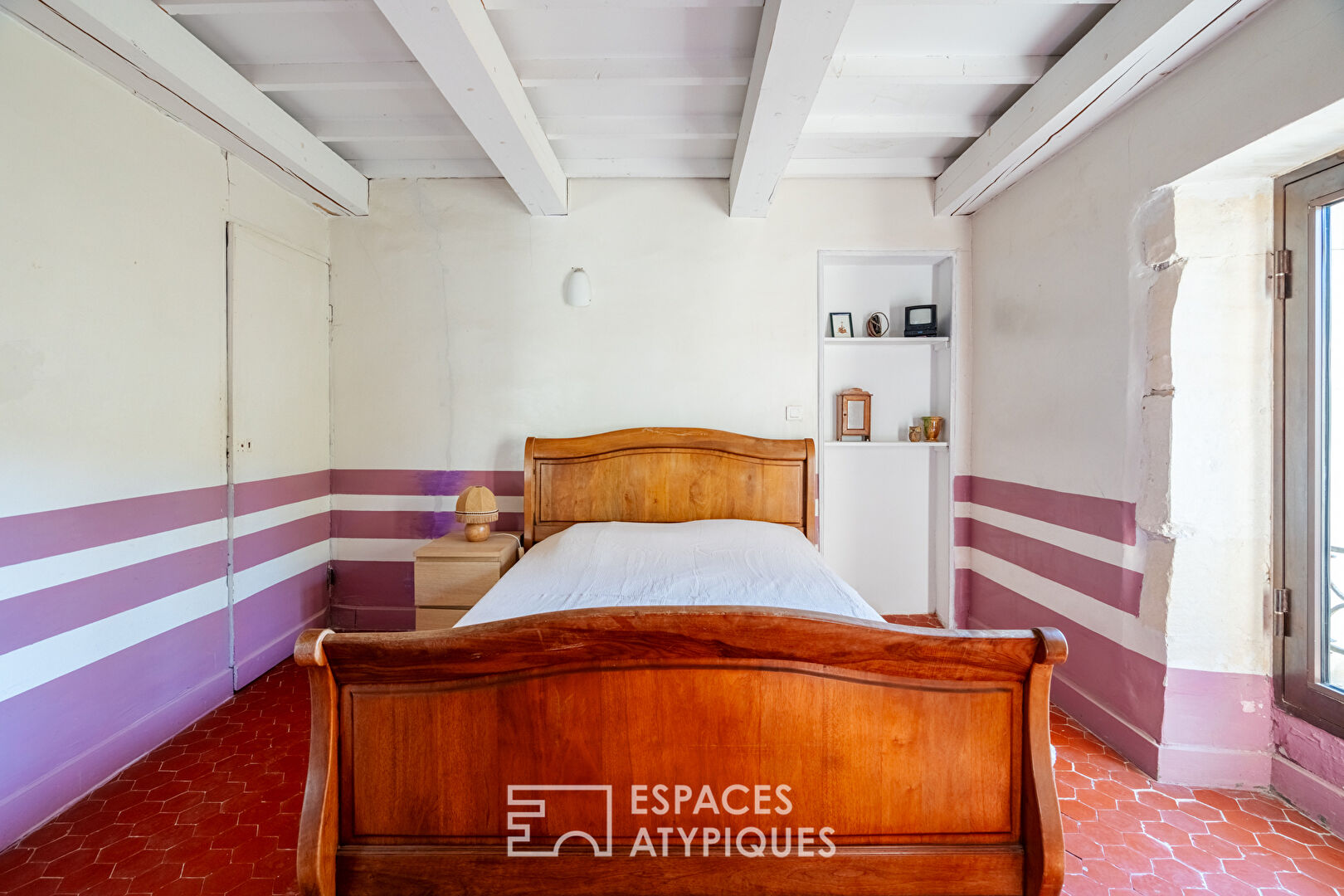 Charm and generous volumes for this renovated stone farmhouse
