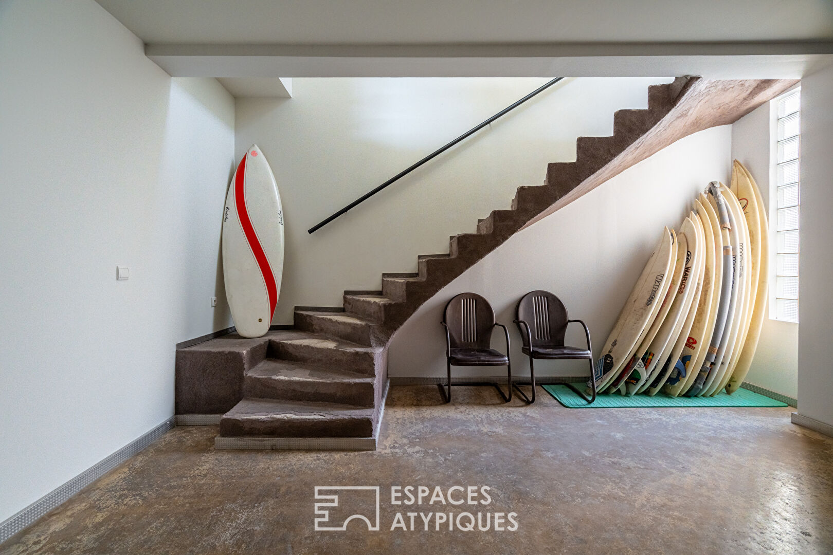 Loft d’architecte avec extérieur dans une ancienne manufacture