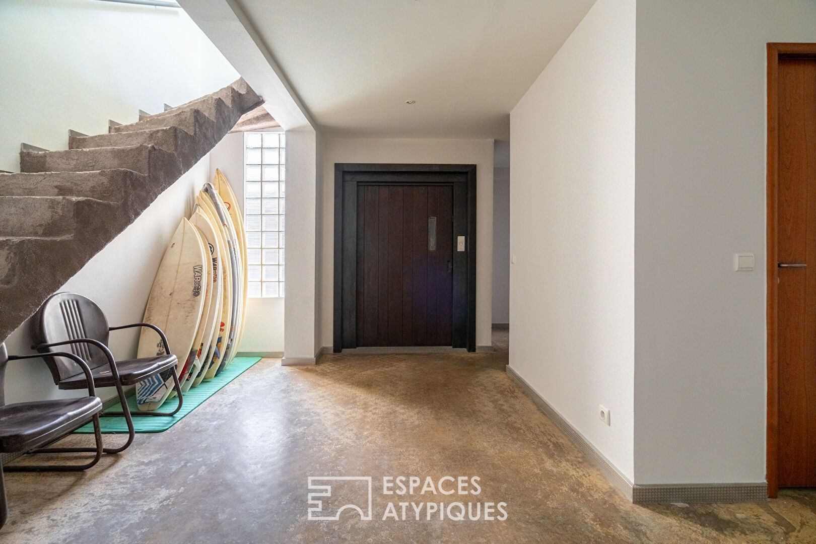 Loft d’architecte avec extérieur dans une ancienne manufacture