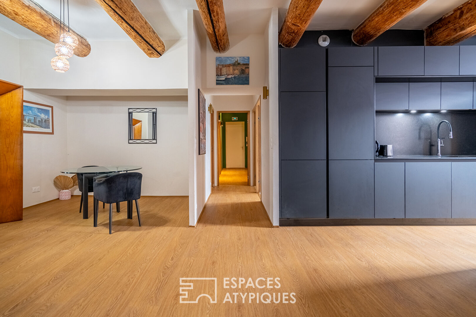 Renovated loft on the old port