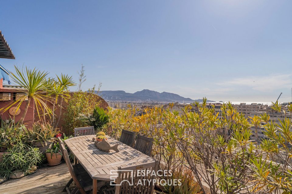 Duplex avec rooftop et vue panoramique