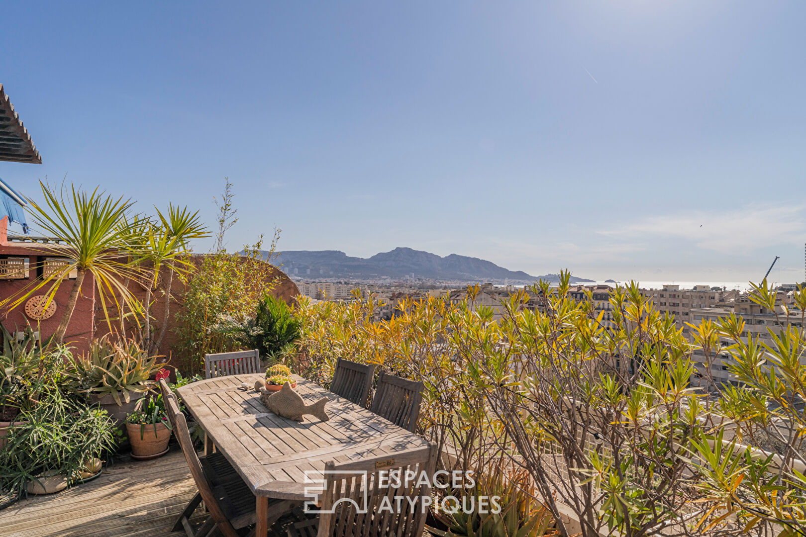 Duplex avec rooftop et vue panoramique