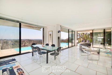 Architect-designed villa with sea view – LE ROURET
