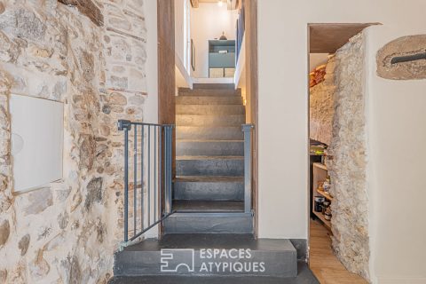 Renovated duplex in an old mill with swimming pool
