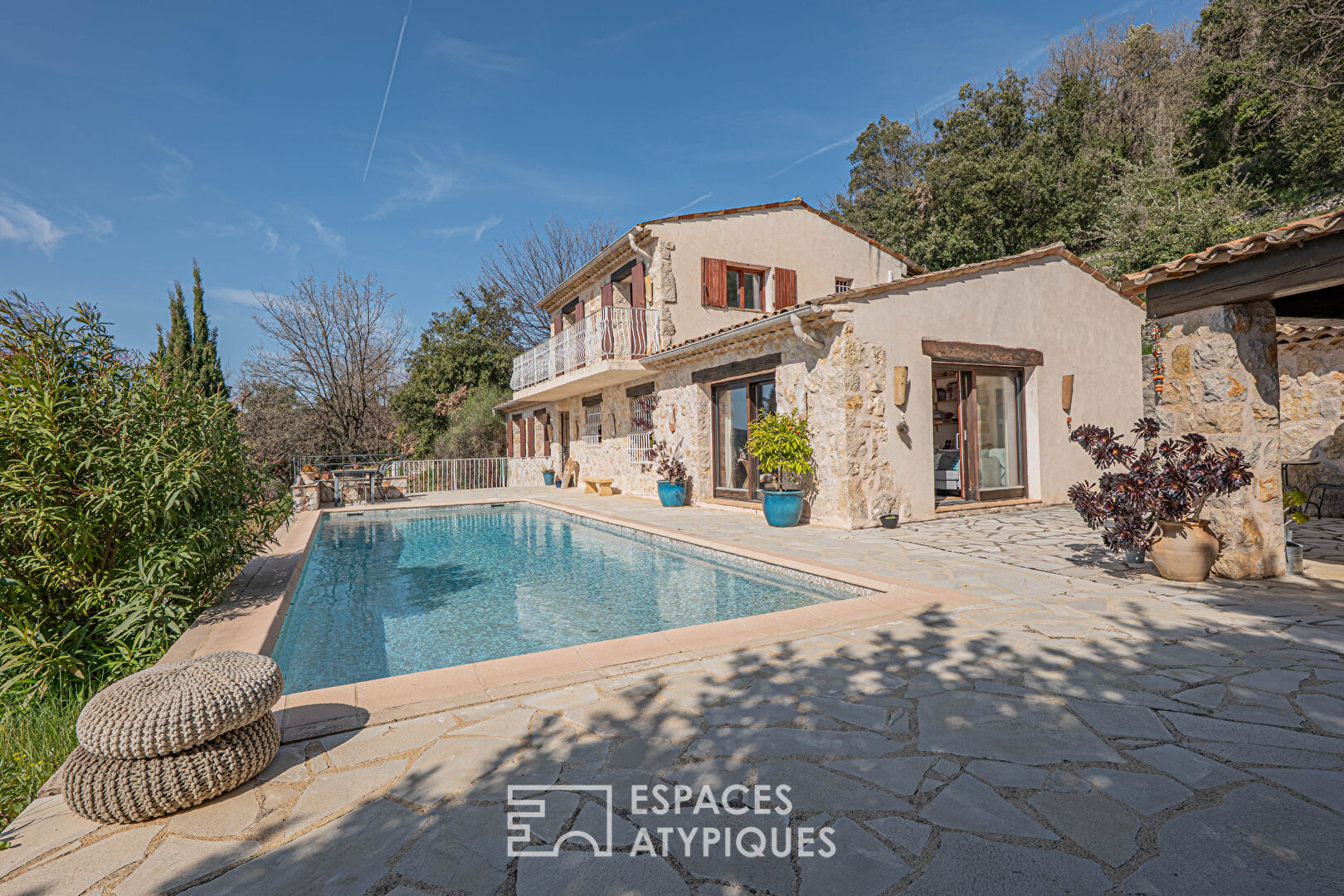 Charming house with swimming pool and sea view – 187.93 sqm – Tourrettes sur Loup