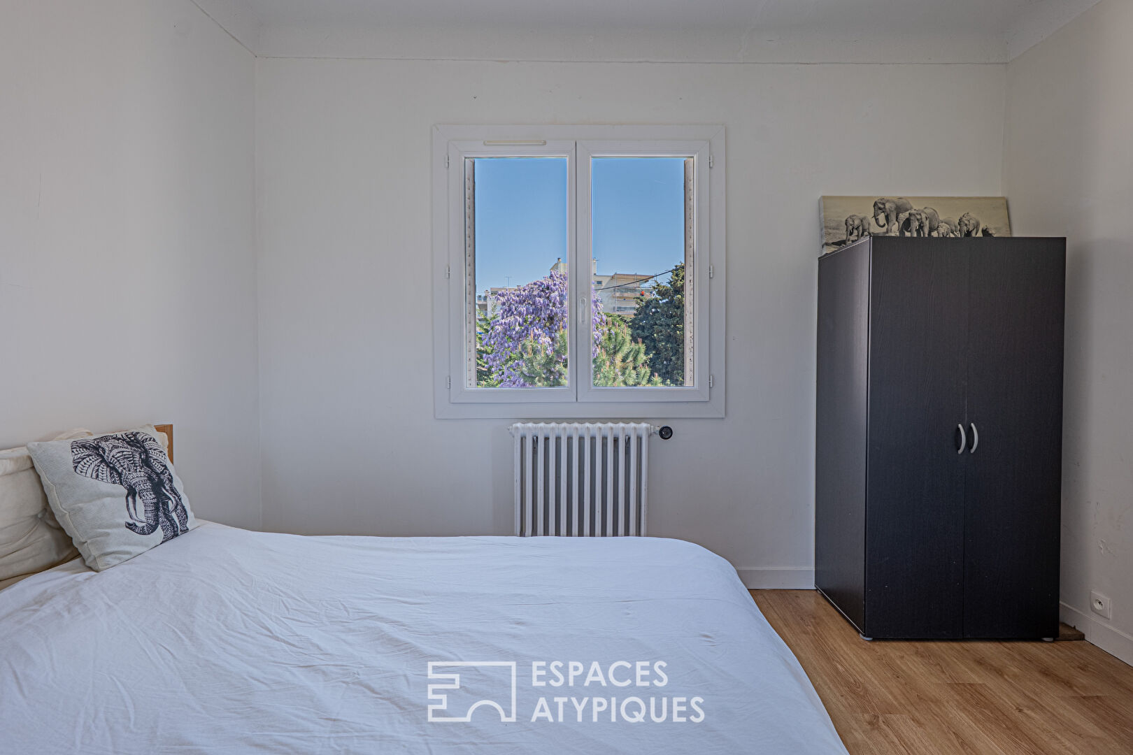 Architecture esprit phare sur trois niveaux, jardin confidentiel – Basse Californie à Cannes
