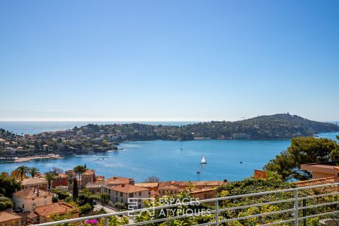 Appartement terrasse avec vue imprenable sur la rade de Villefranche