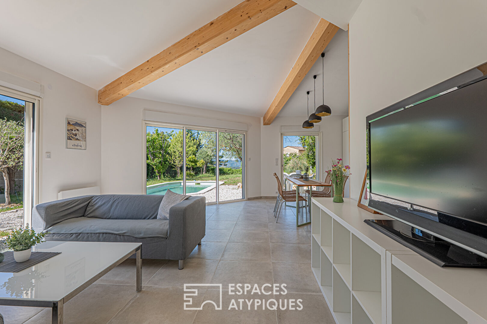 New bioclimatic wooden house – Plascassier