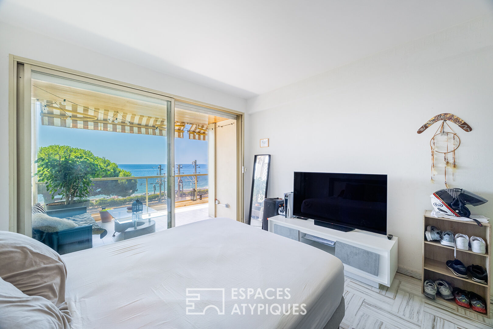 Beau 3 pièces de 79m² en étage élevé, terrasse vue mer panoramique