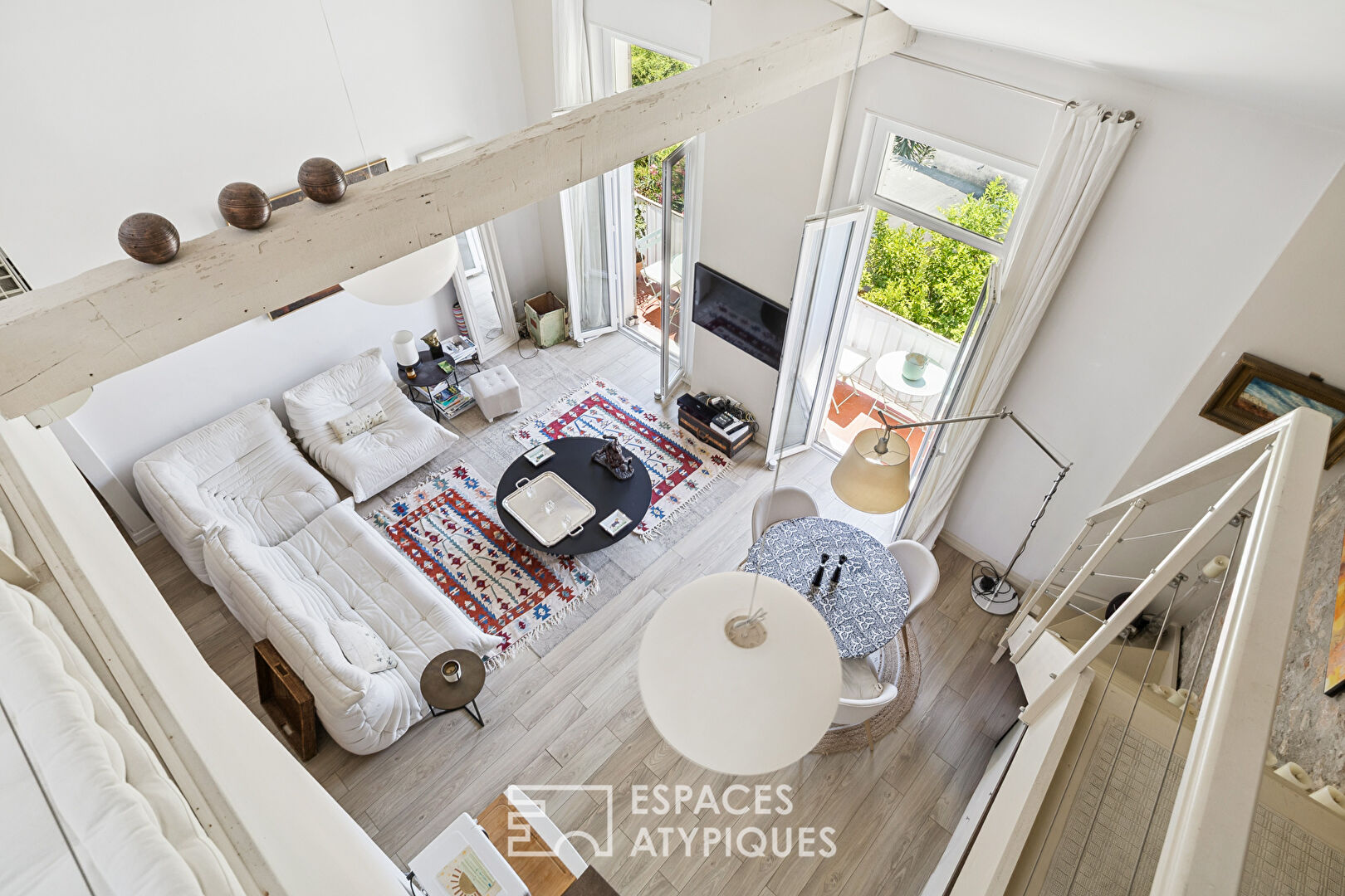 Montfleury – Elégant bourgeois 3 pièces traversant de 86m² avec balcon