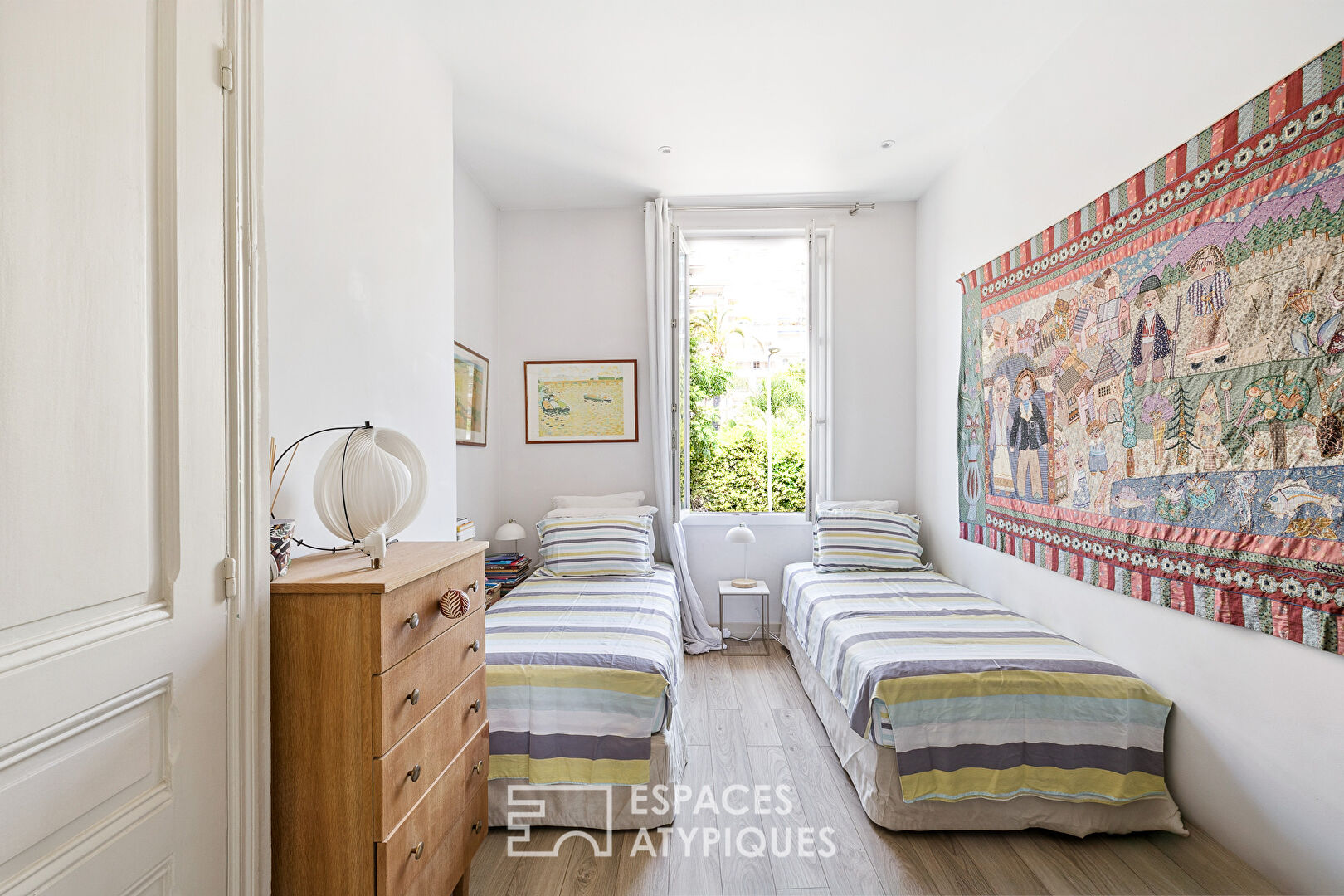 Montfleury – Elégant bourgeois 3 pièces traversant de 86m² avec balcon