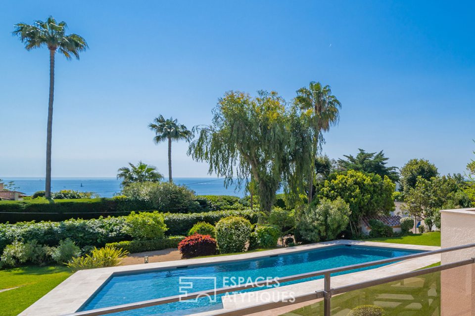 Cannes EDEN : Magnifique villa vue mer avec piscine - domaine privé