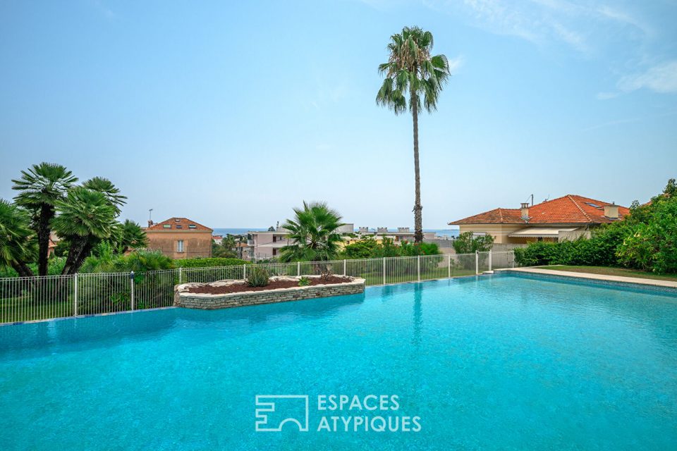 Jolie maison à moderniser dans résidence avec piscine
