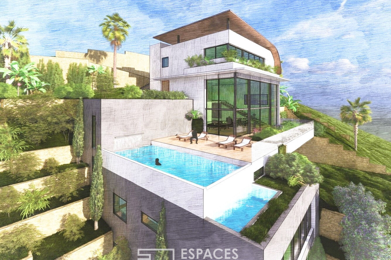 Votre Villa Californienne avec Vue Panoramique et Piscine