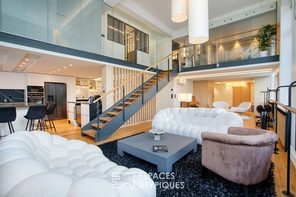 Loft cannois contemporain, l'élégance azuréenne