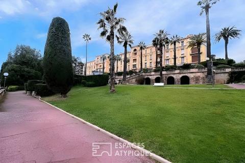 Élégance historique et panorama azuréen au Parc Continental