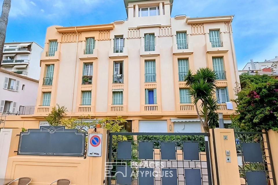 Appartement 3 pièces en rez-de-jardin design au coeur de l'esprit Gambetta