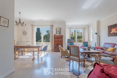 Entre roche et soleil : demeure d&rsquo;exception sur les Hauteurs de Cannes