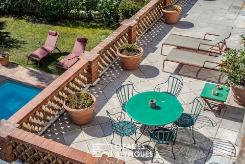 Appartement Belle Époque avec vue mer et sa piscine privée