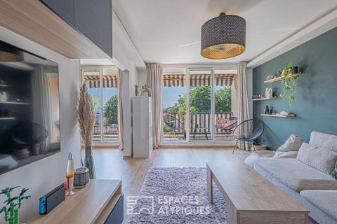 Appartement contemporain et douceur de vivre avec vue mer sur la Corniche Fleurie