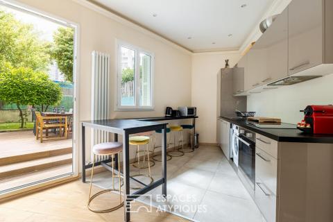 Un appartement avec un jardin secret au Port de Nice