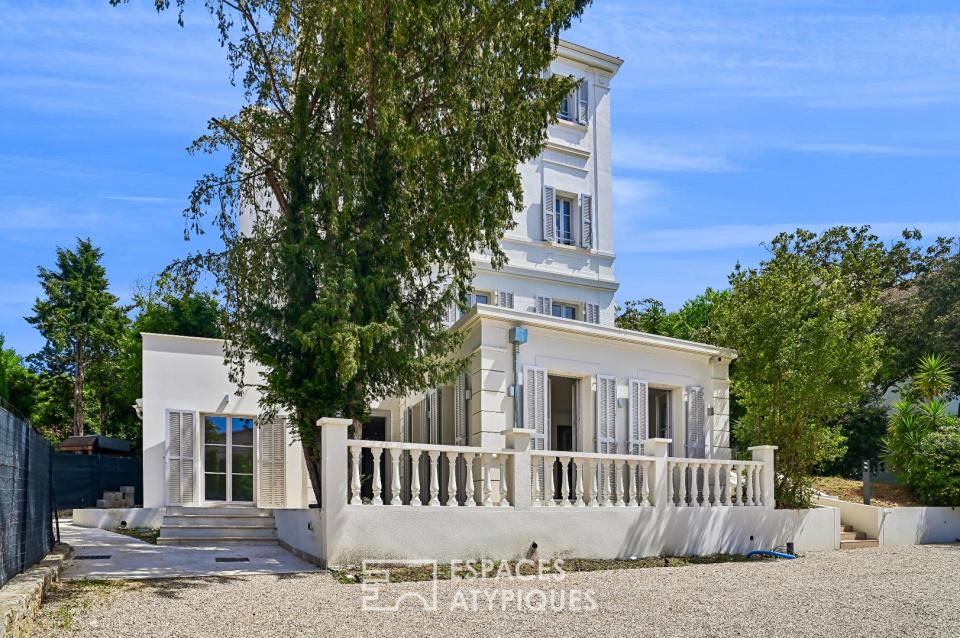 Cannes Oxford - 4 pièces bourgeois en rez-de-Jardin avec terrasse