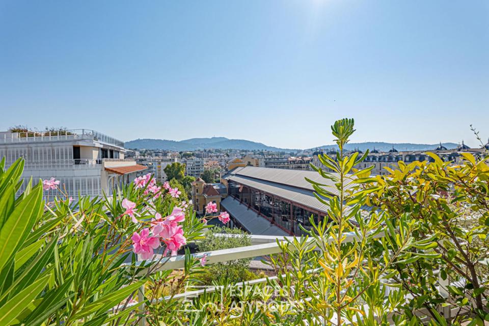Un jardin suspendu au coeur de la Libération à Nice