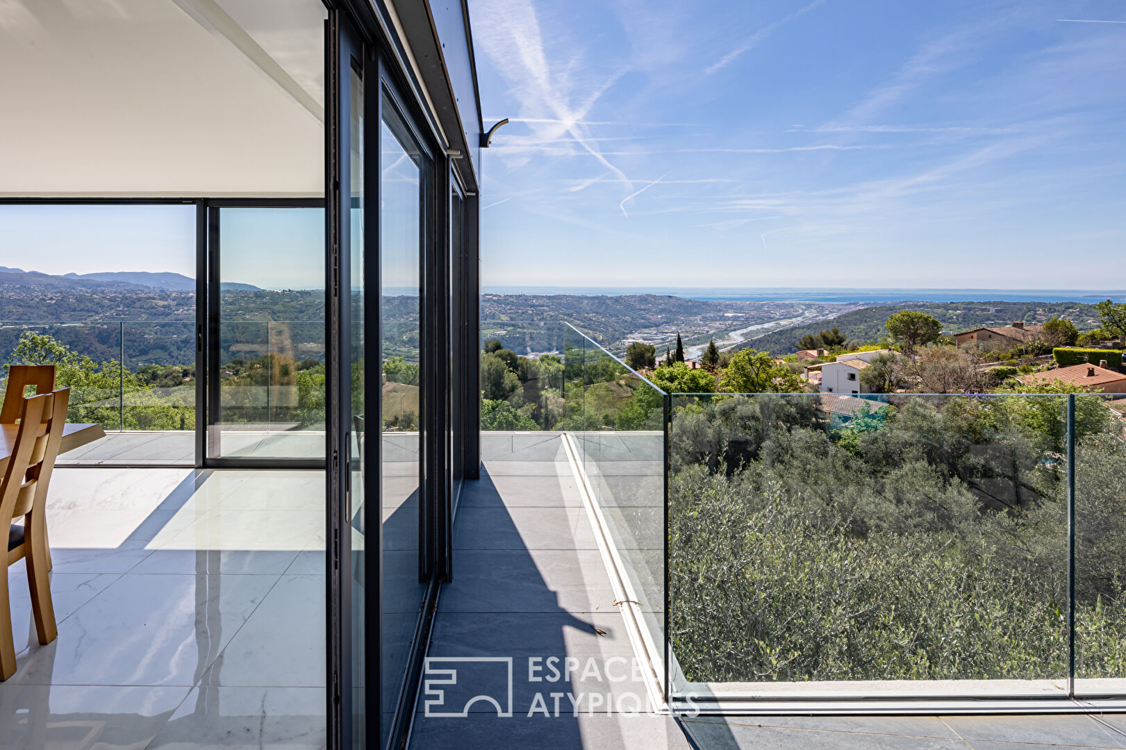Maison d’architecte néoprovencale à Super Gattières