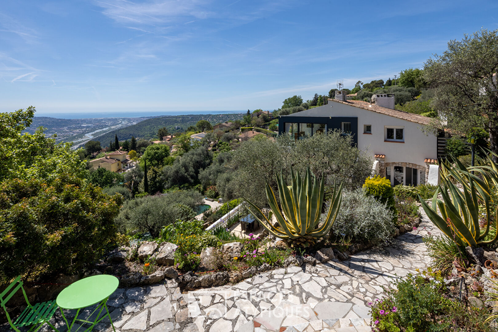 Maison d’architecte néoprovencale à Super Gattières