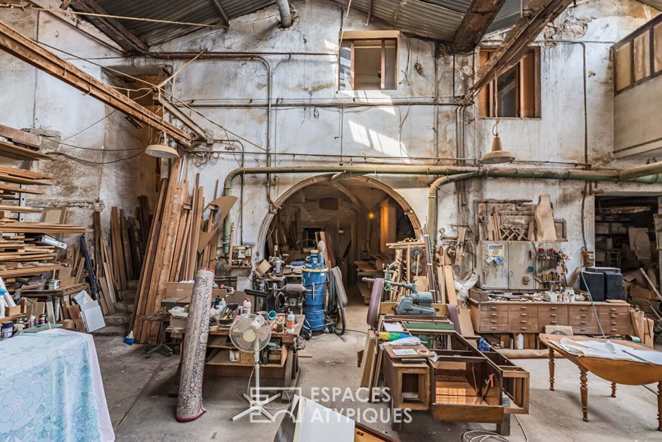 Ancien atelier - Loft et atelier réhabilité - Espaces Atypiques