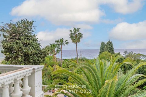 Bel appartement avec terrasse vue mer, dans un ancien hôtel particulier