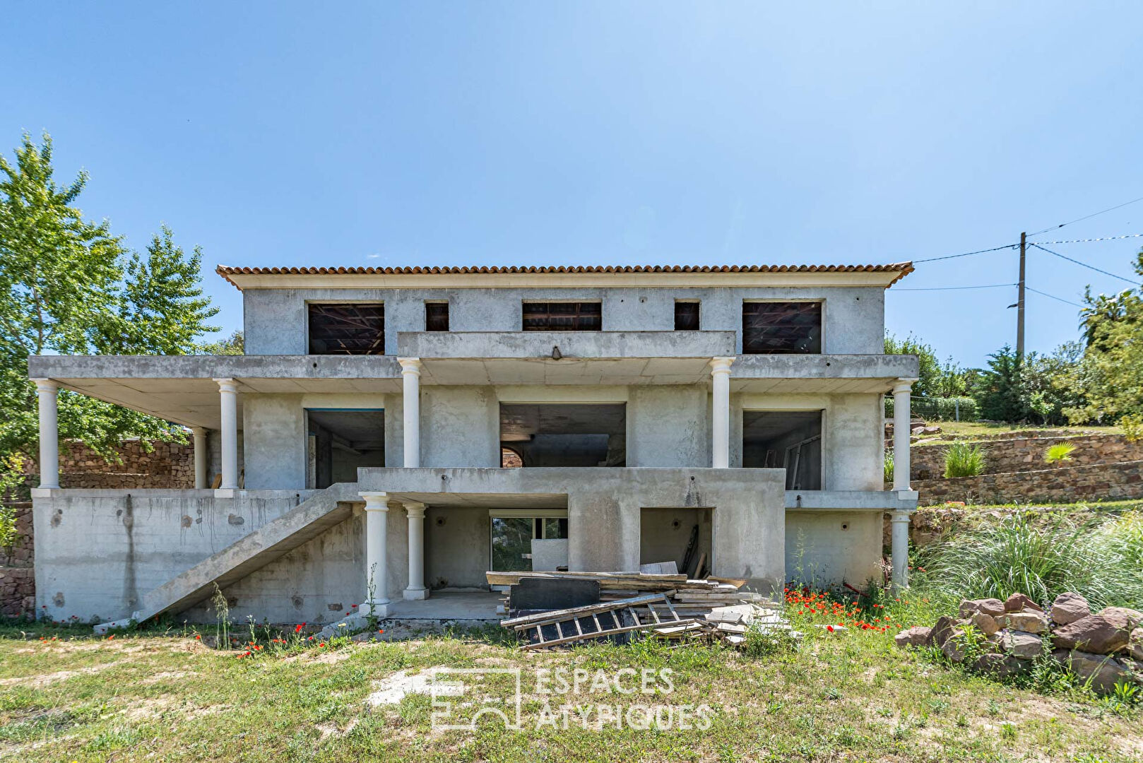 Villa sur les colline de Super Cannes