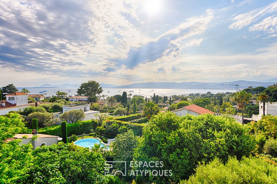 Bourgeois avec vue panoramique au Cap d'Antibes